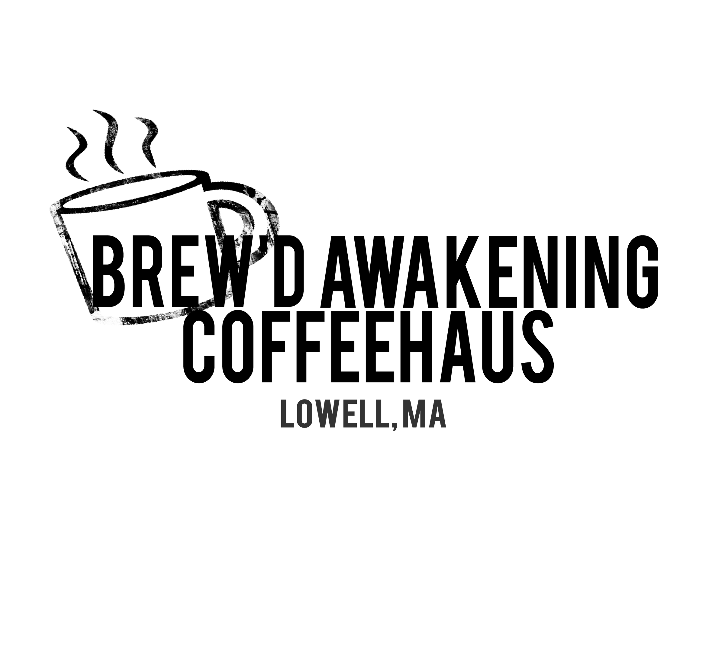 Brew'd Awakening Coffeehaus logo